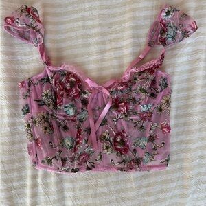 Victoria’s Secret Floral Corset